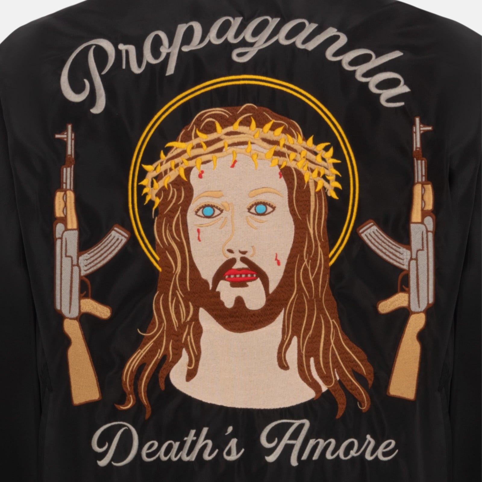 PROPAGANDA Matador Varsity Jacket BLACK