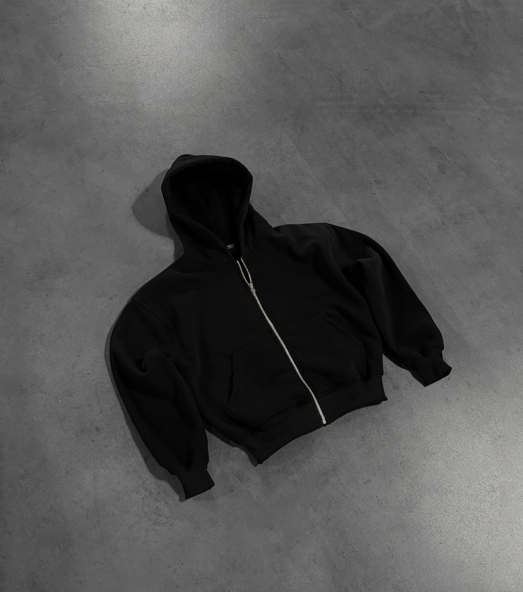 PERFECT Black zip hoodie