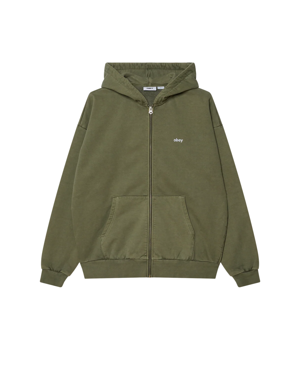 LOWERCASE PIGMENT ZIP HOOD