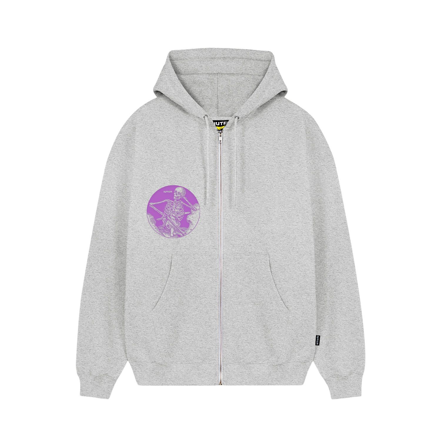 TIME FLIES ZIP HOODIE