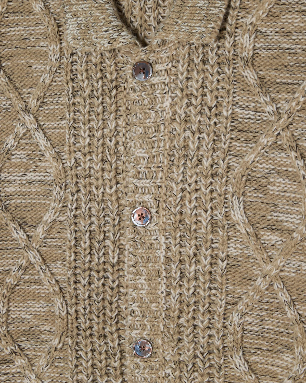 ISAR BUTTON UP SWEATER