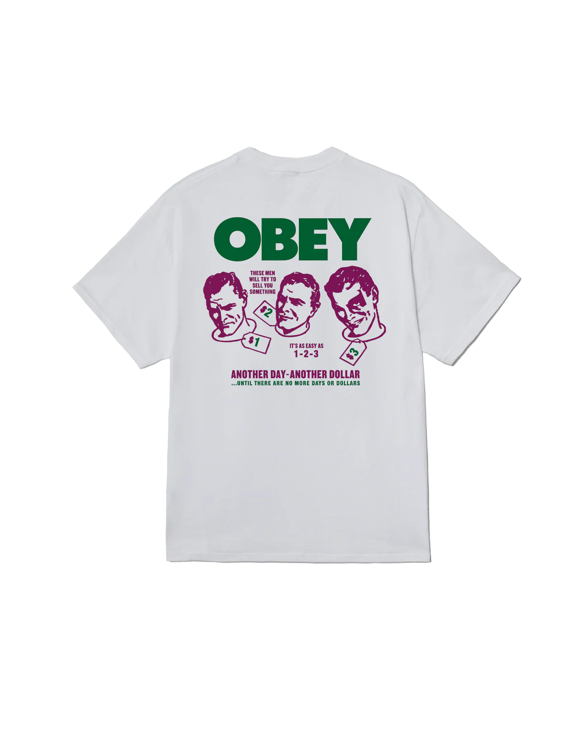 OBEY ANOTHER DOLLAR CLASSIC T-SHIRT