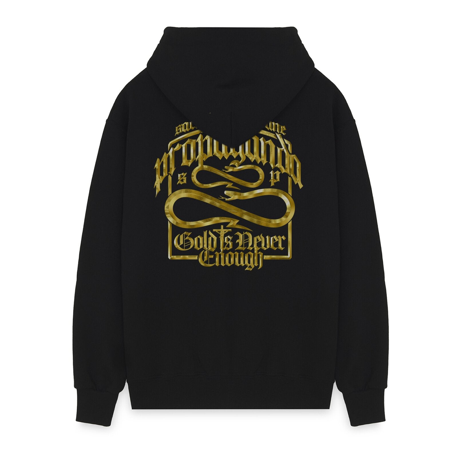 Label Gold Hoodie