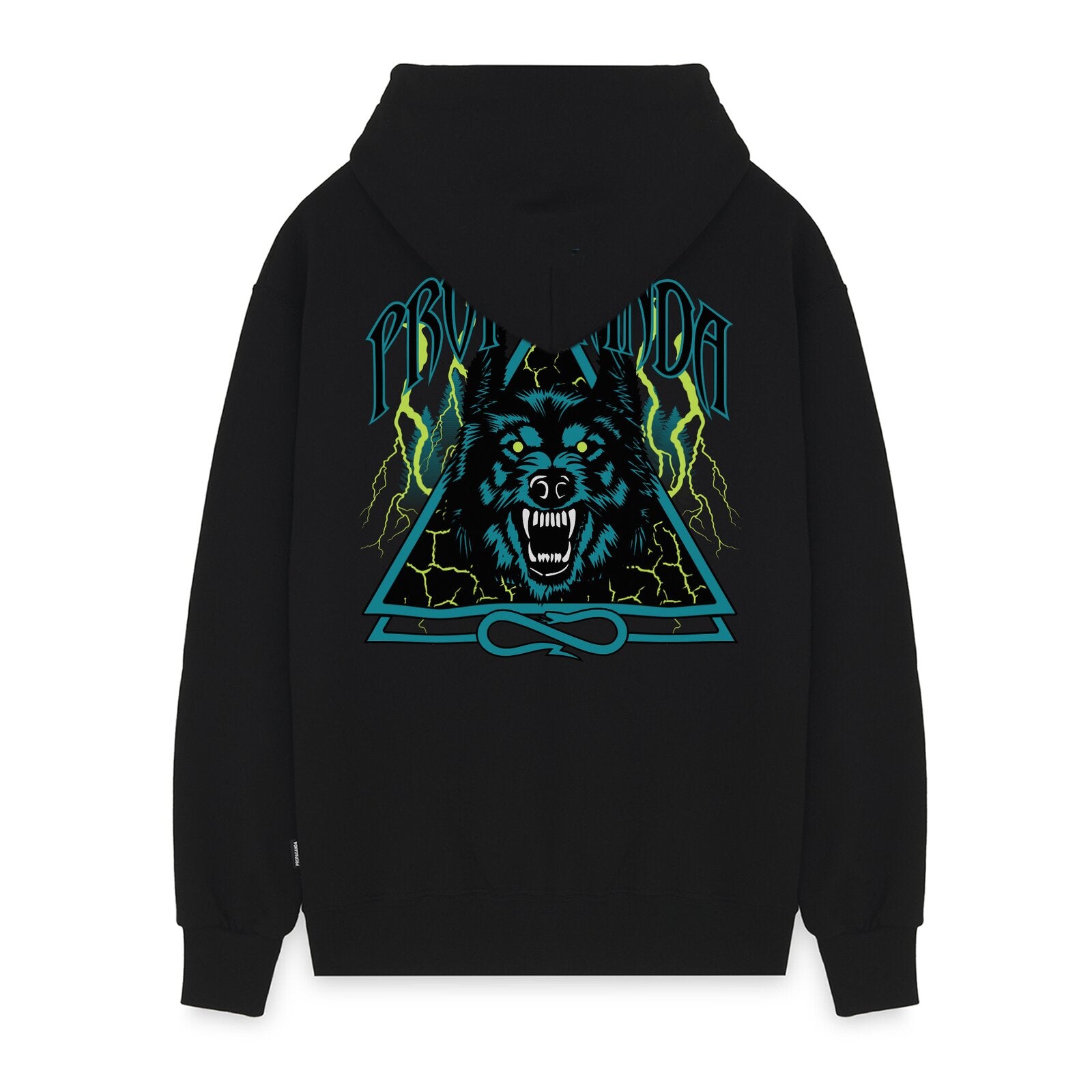 Triangle Wolf Hoodie