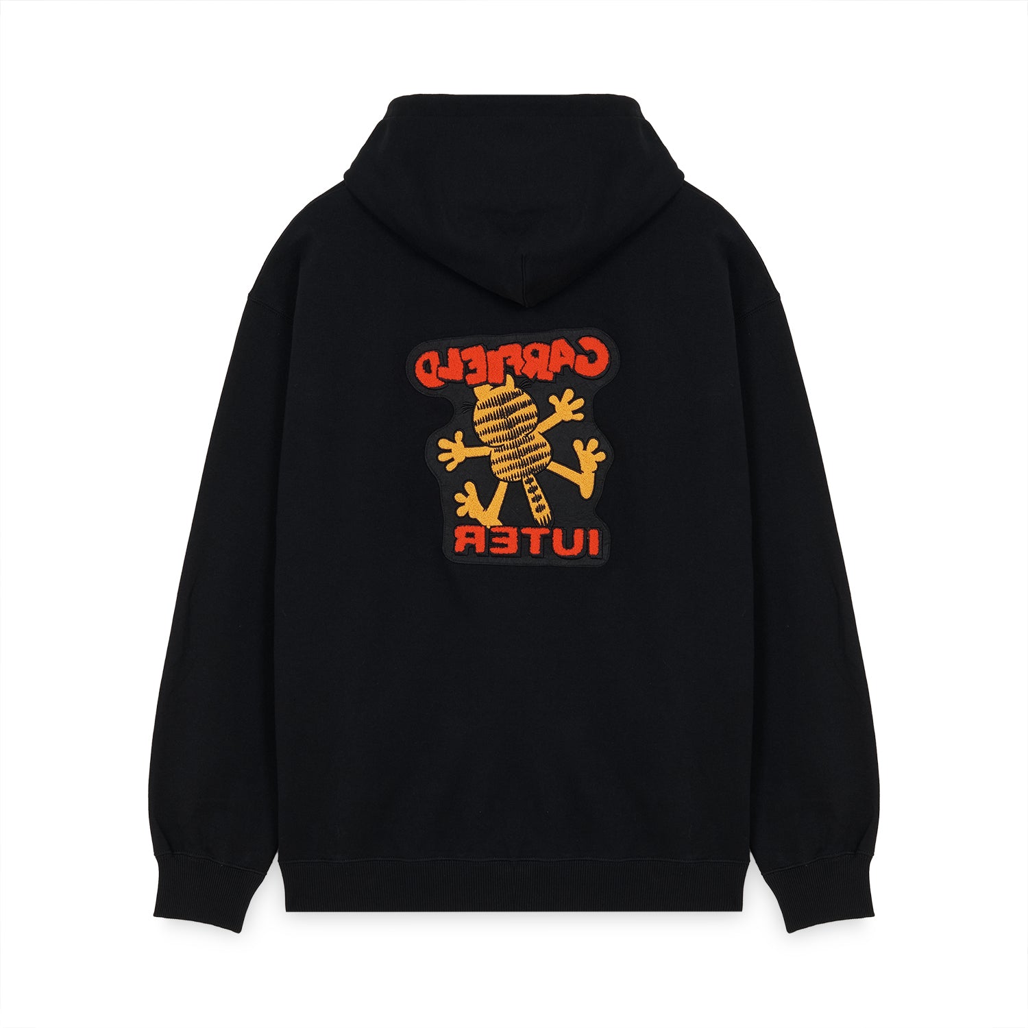 IUTER GARFIELD HOODIE BLACK