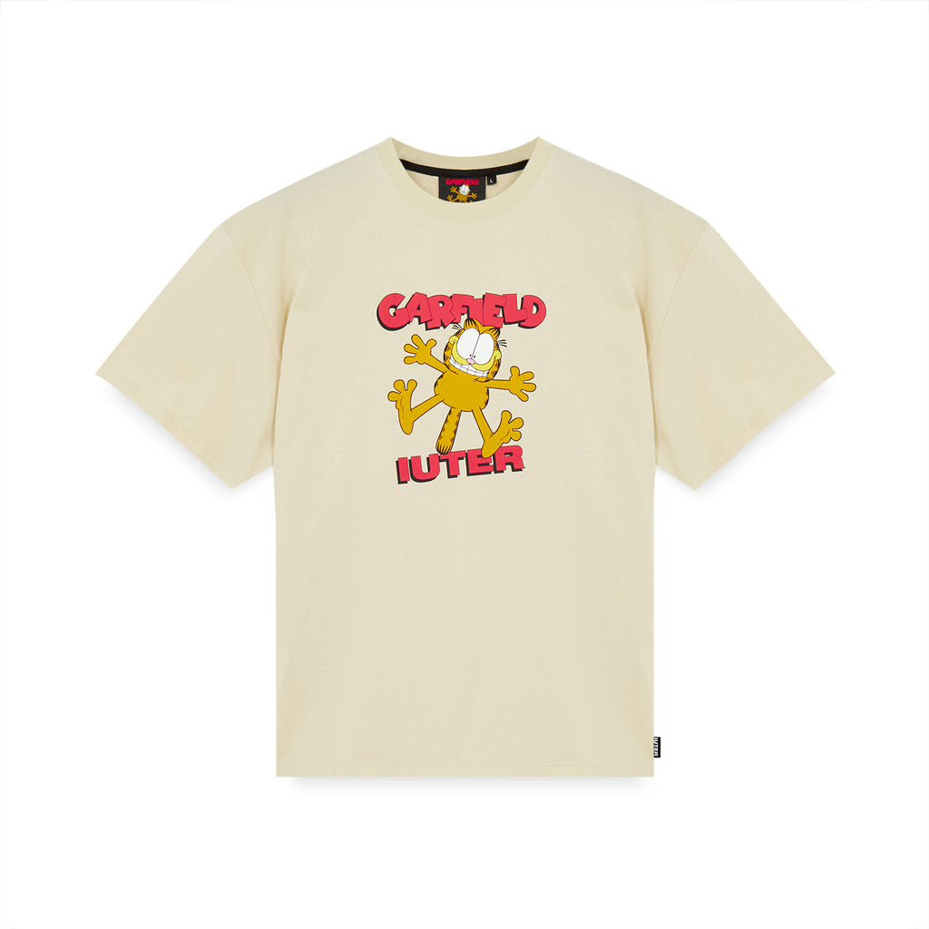 IUTER GARFIELD TEE CREAM
