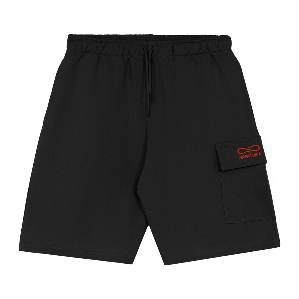 Logo Embroidery Cargo Sweatshort