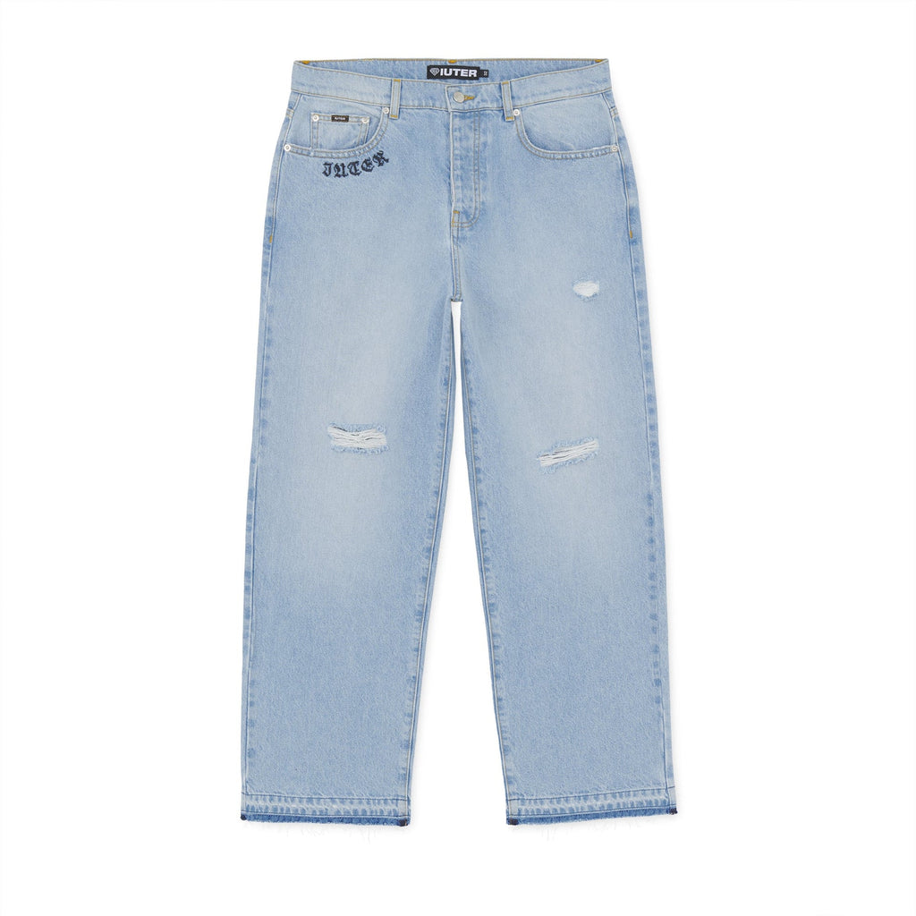 COURAGE BAGGY DENIM PANTS BLUEDST