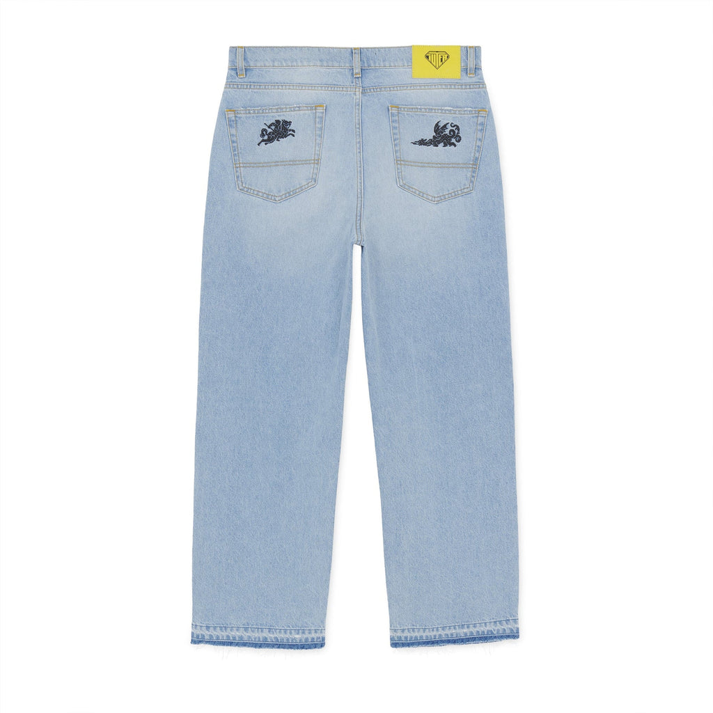 COURAGE BAGGY DENIM PANTS BLUEDST