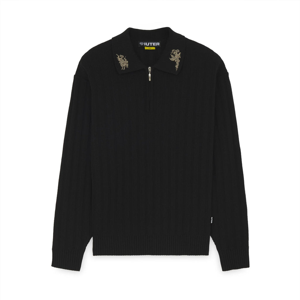 COURAGE HALF ZIP KNIT POLO
