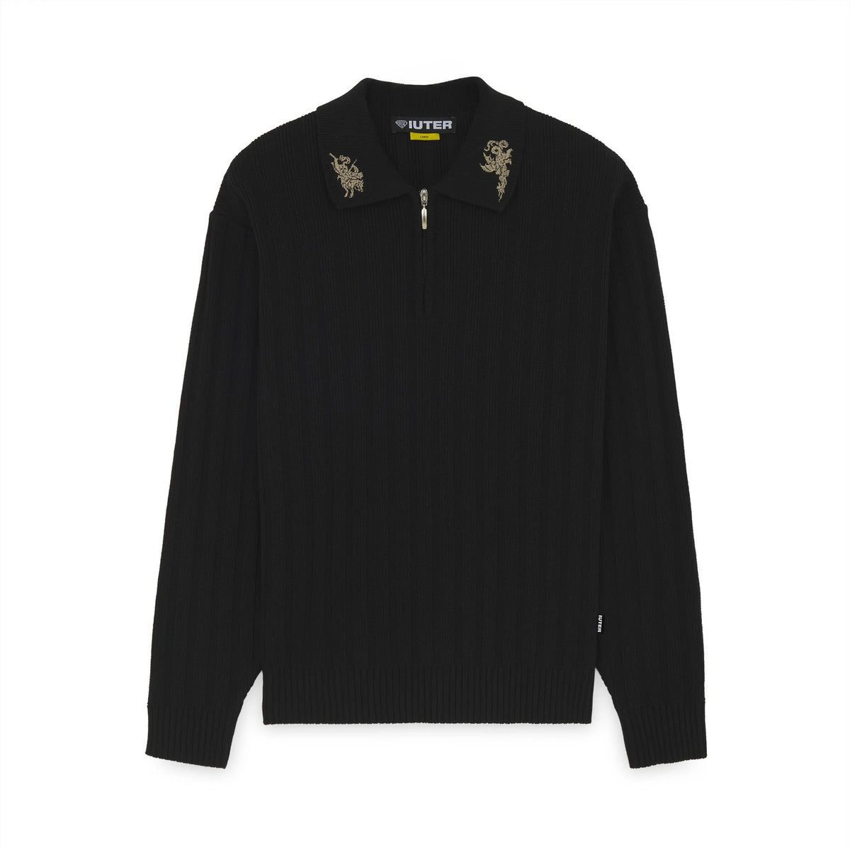 COURAGE HALF ZIP KNIT POLO