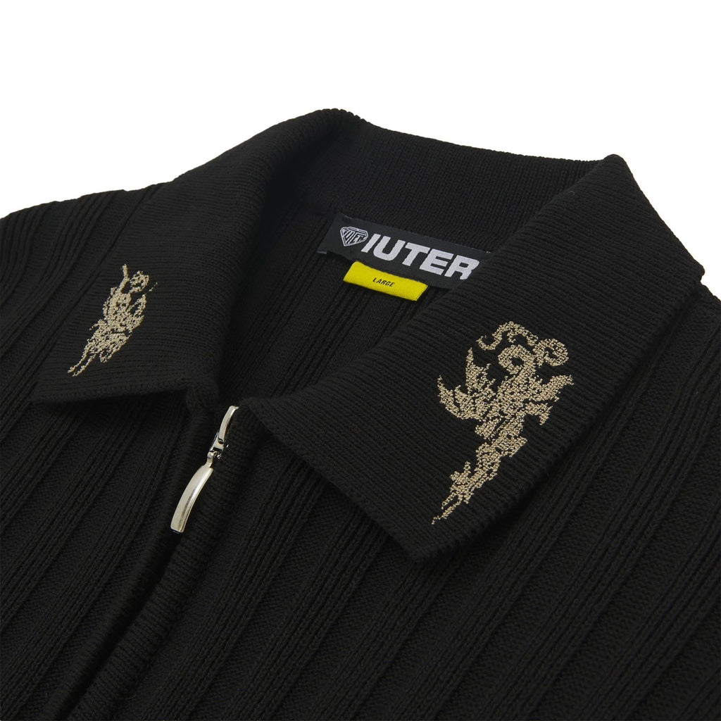 COURAGE HALF ZIP KNIT POLO