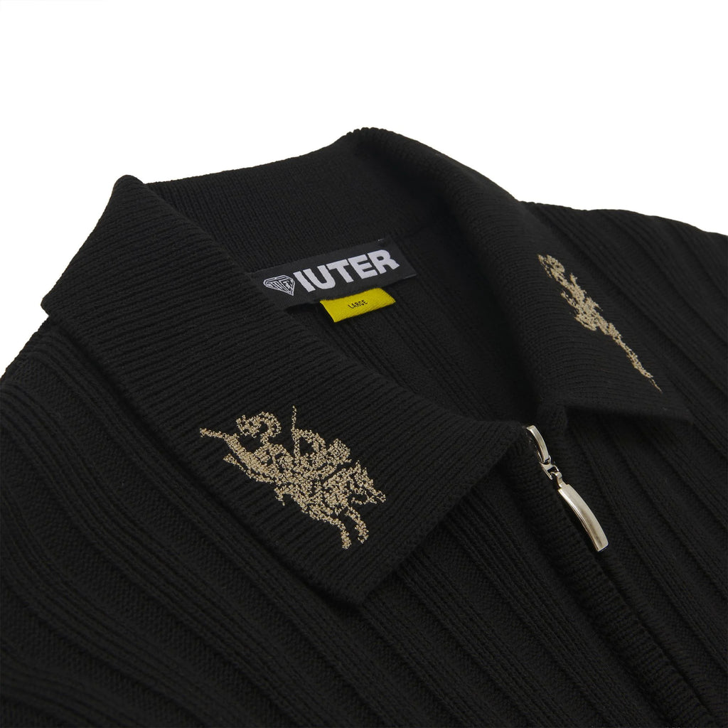 COURAGE HALF ZIP KNIT POLO