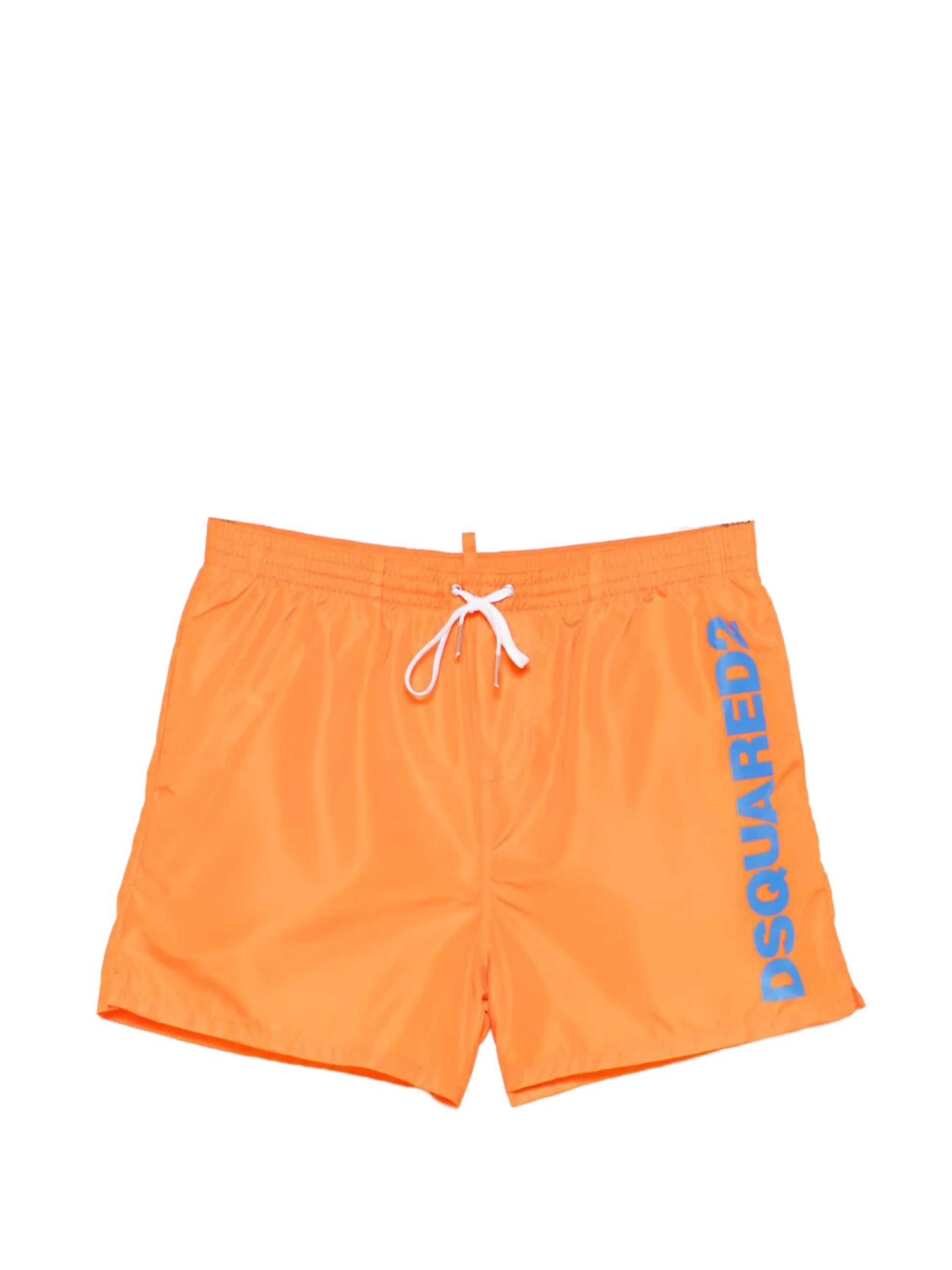 Boxer mare midi con lettering Dsquared2