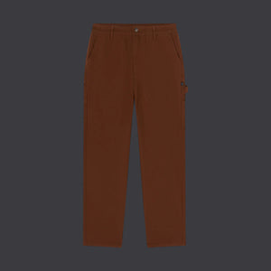 Canvas Carpenter Pants Beige DOLLY NOIRE