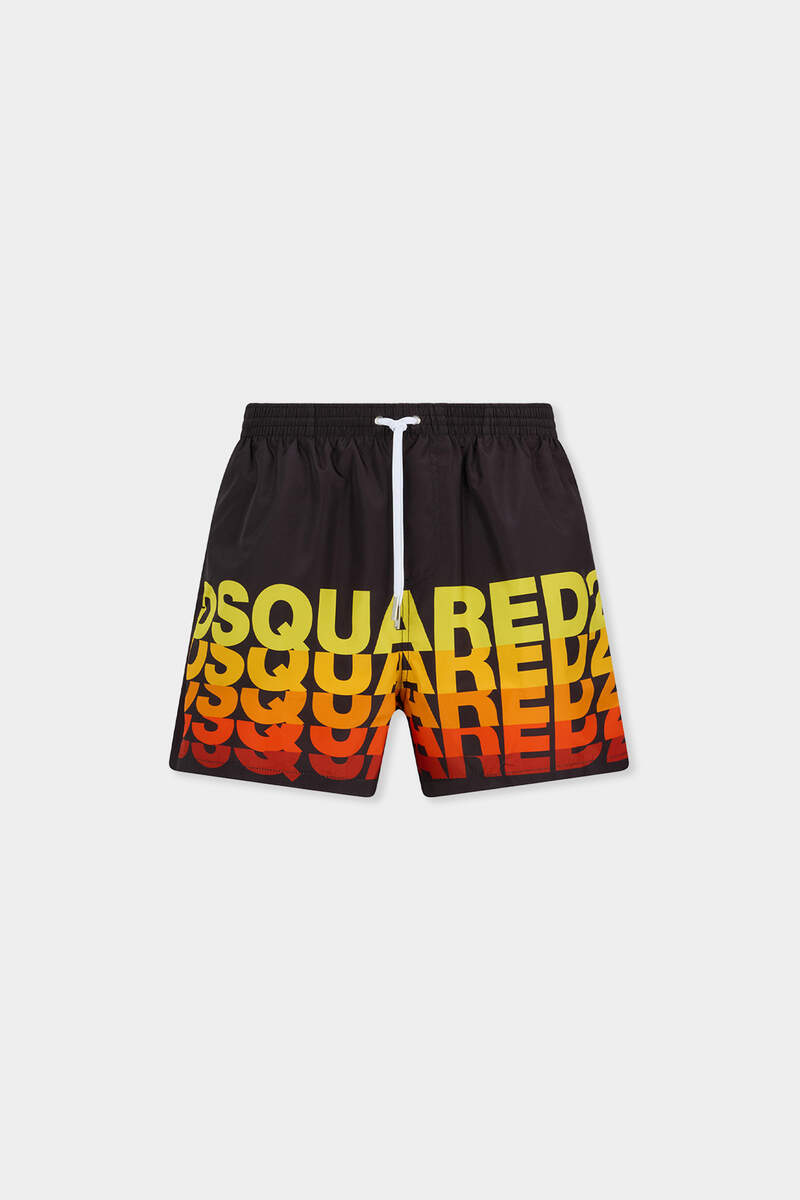 Boxer mare midi con logo Dsquared2