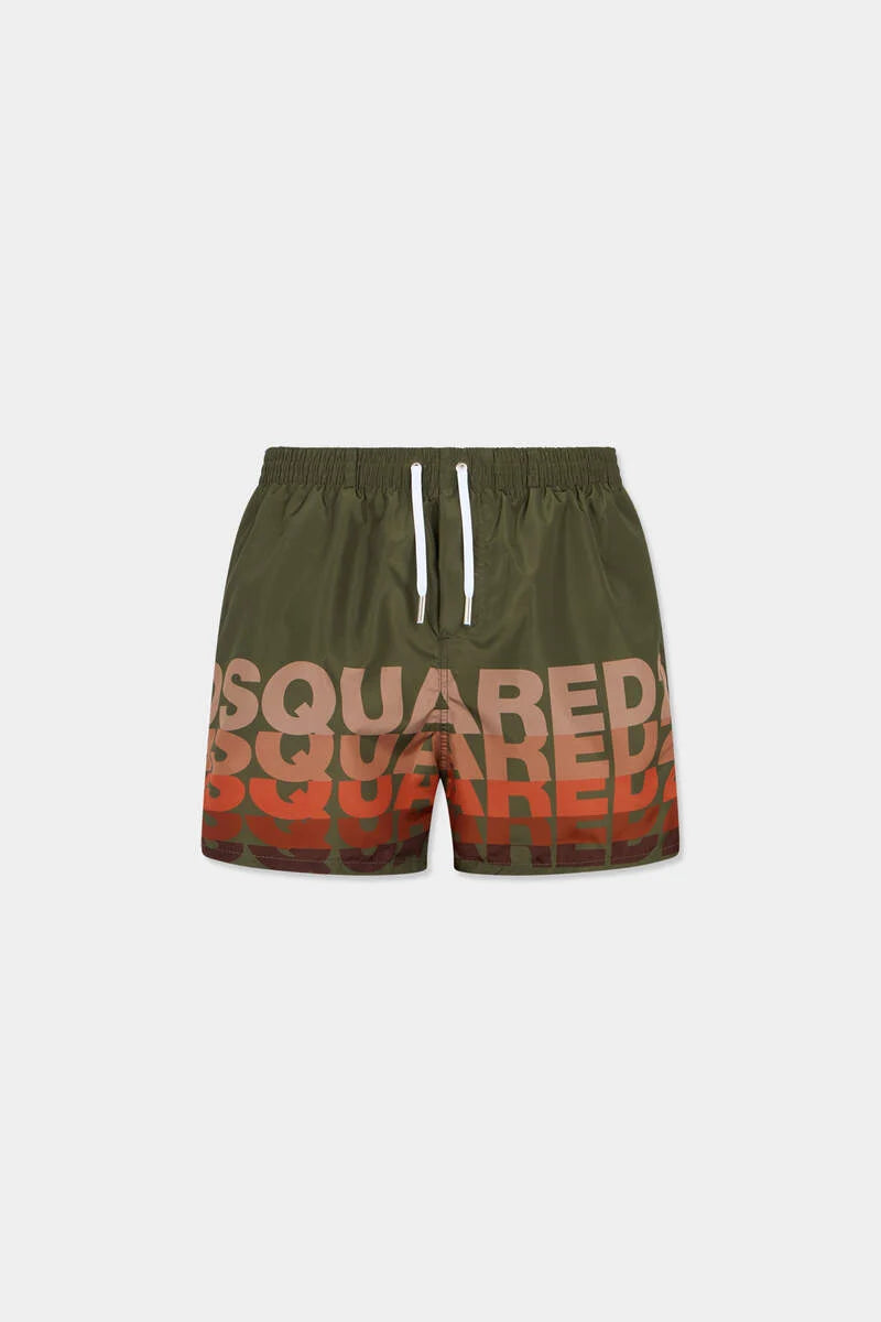Boxer mare midi con logo Dsquared2