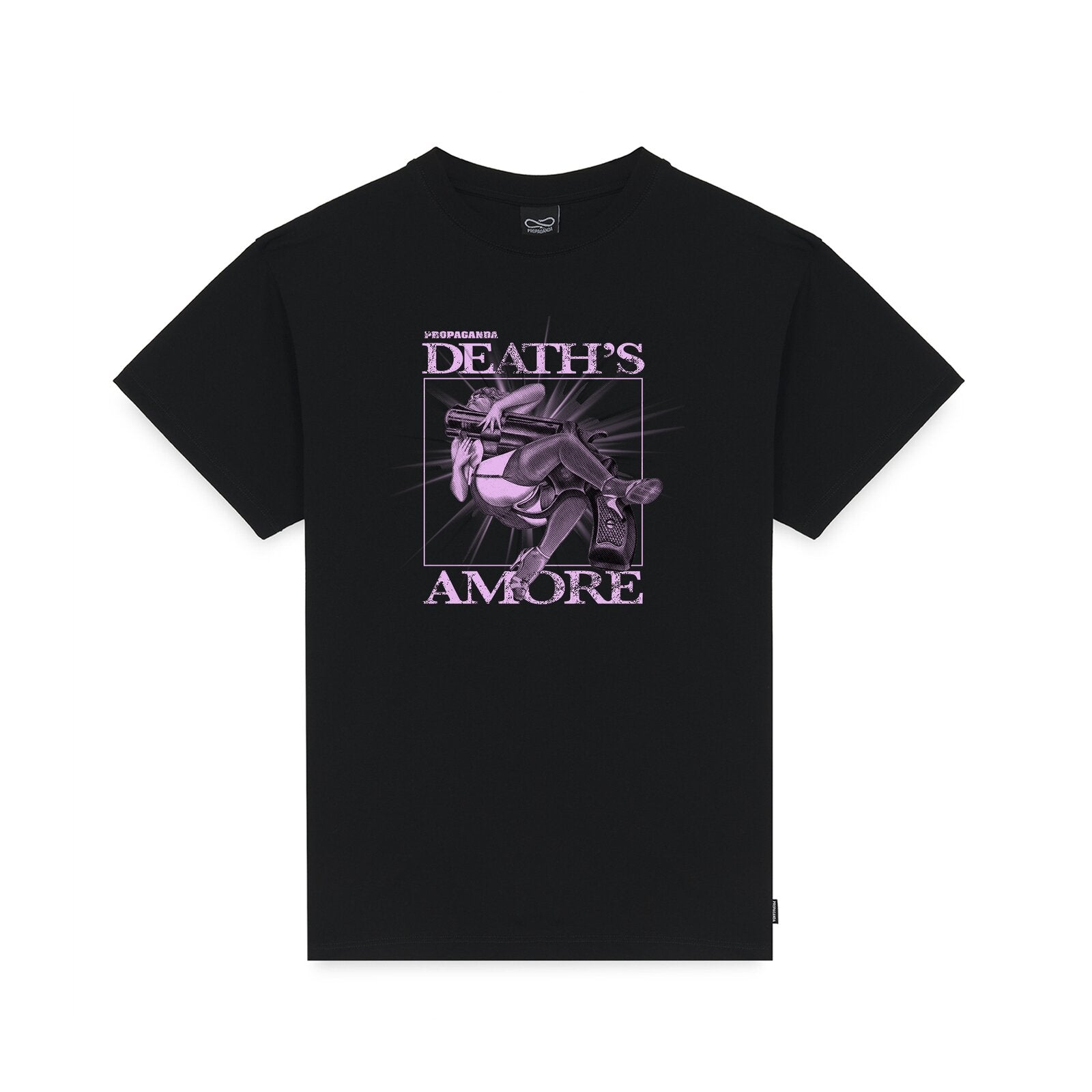 PROPAGANDA DEATH'S AMORE TEE BLACK