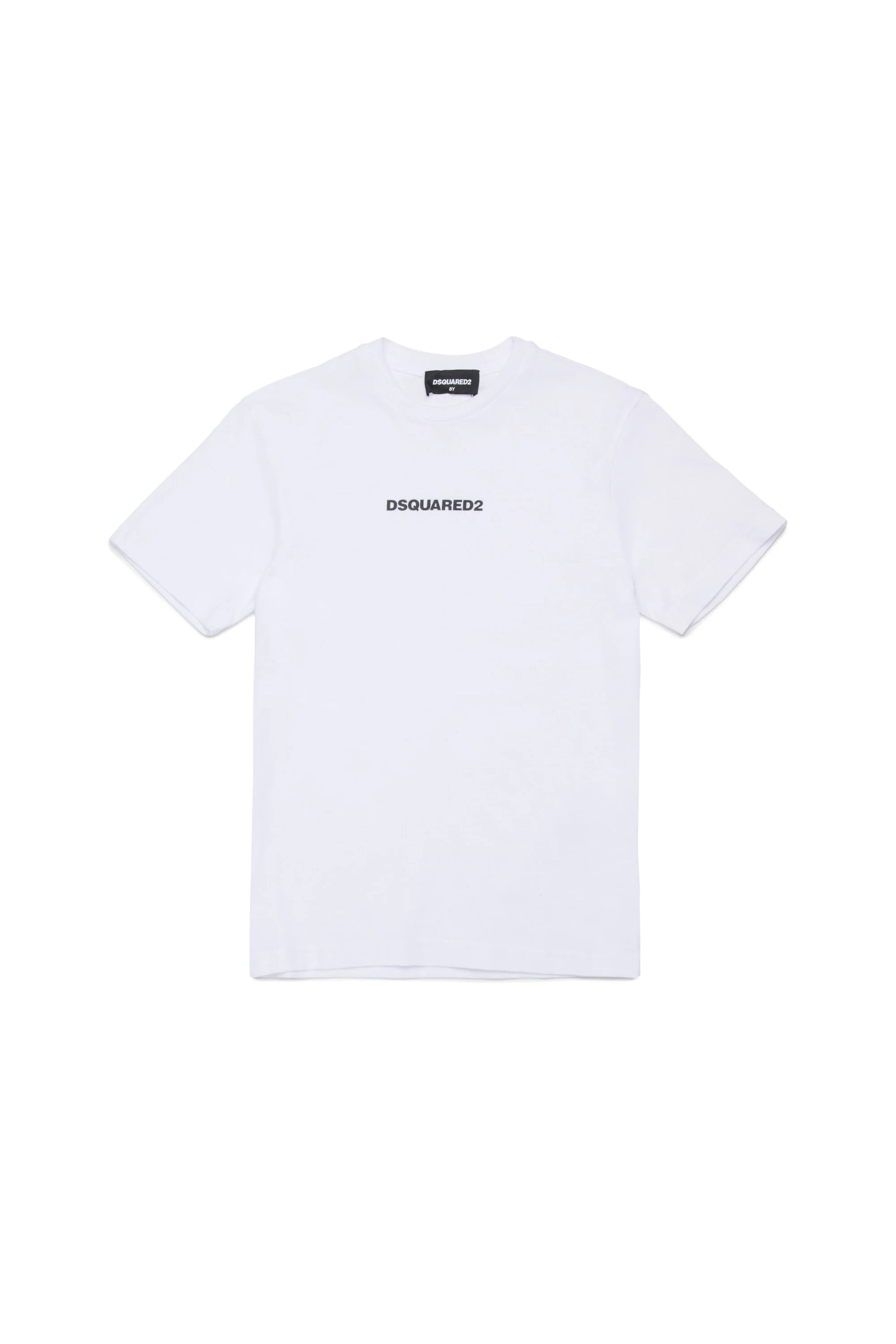 T-shirt con logo effetto gommato