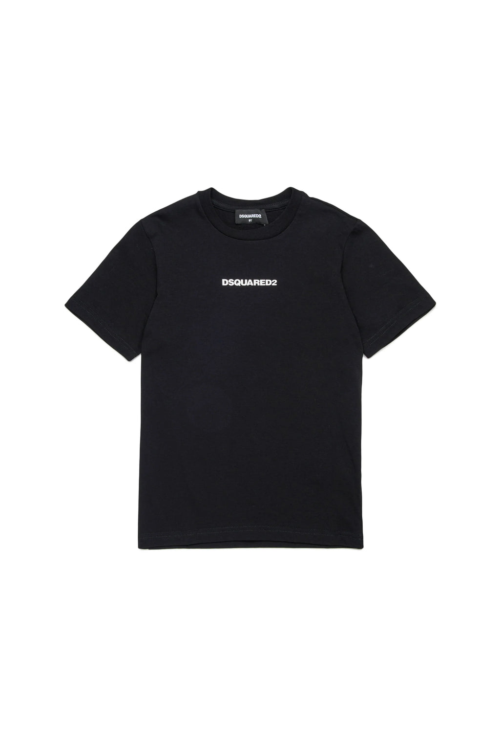 T-shirt con logo effetto gommato