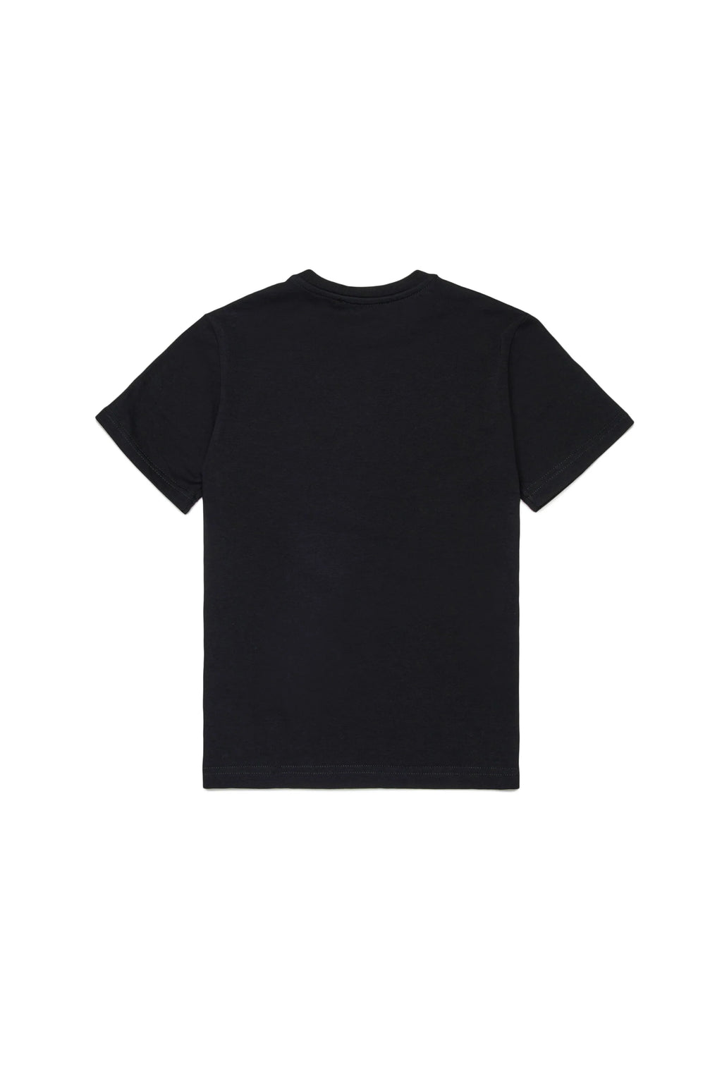 T-shirt con logo effetto gommato
