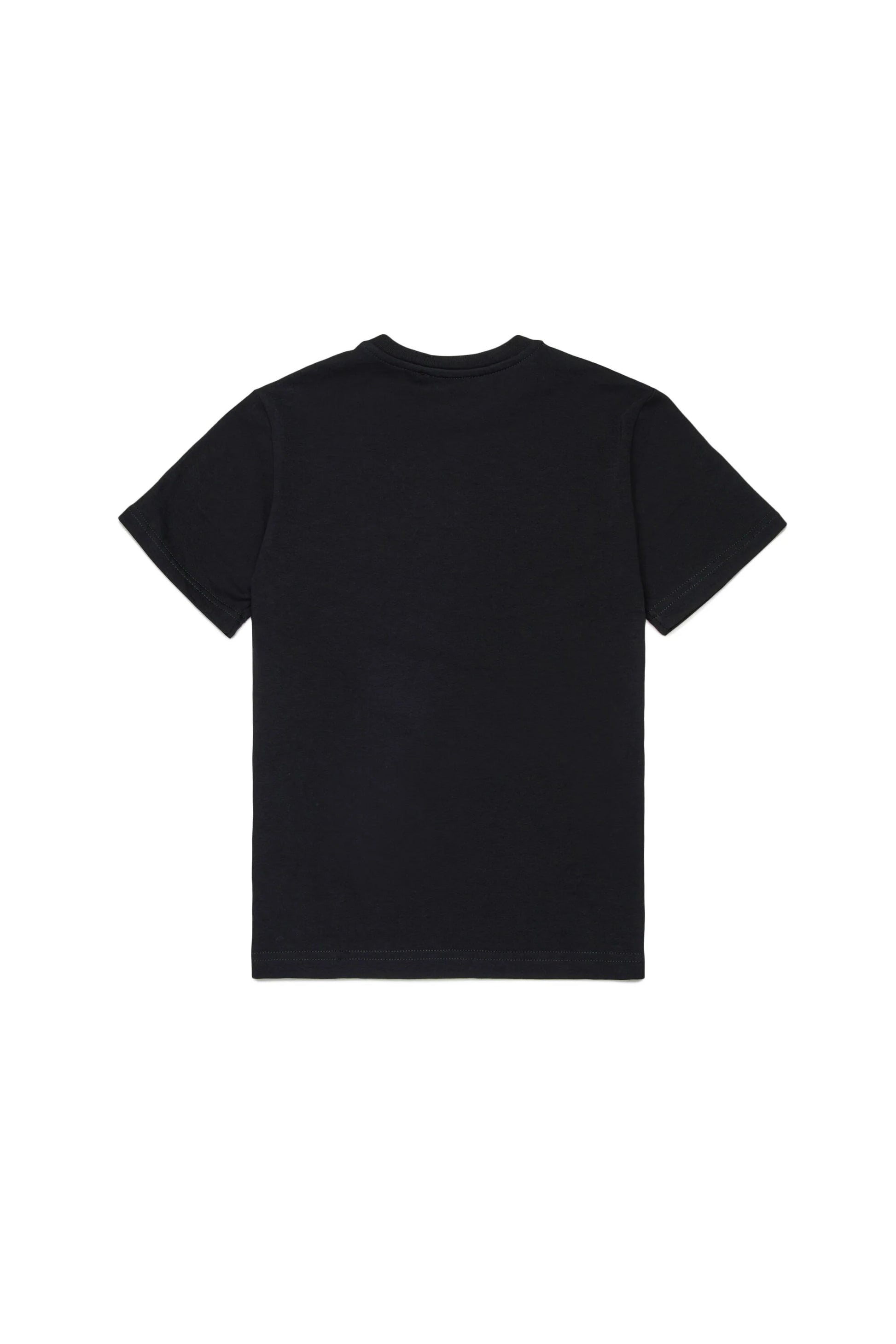 T-shirt con logo effetto gommato