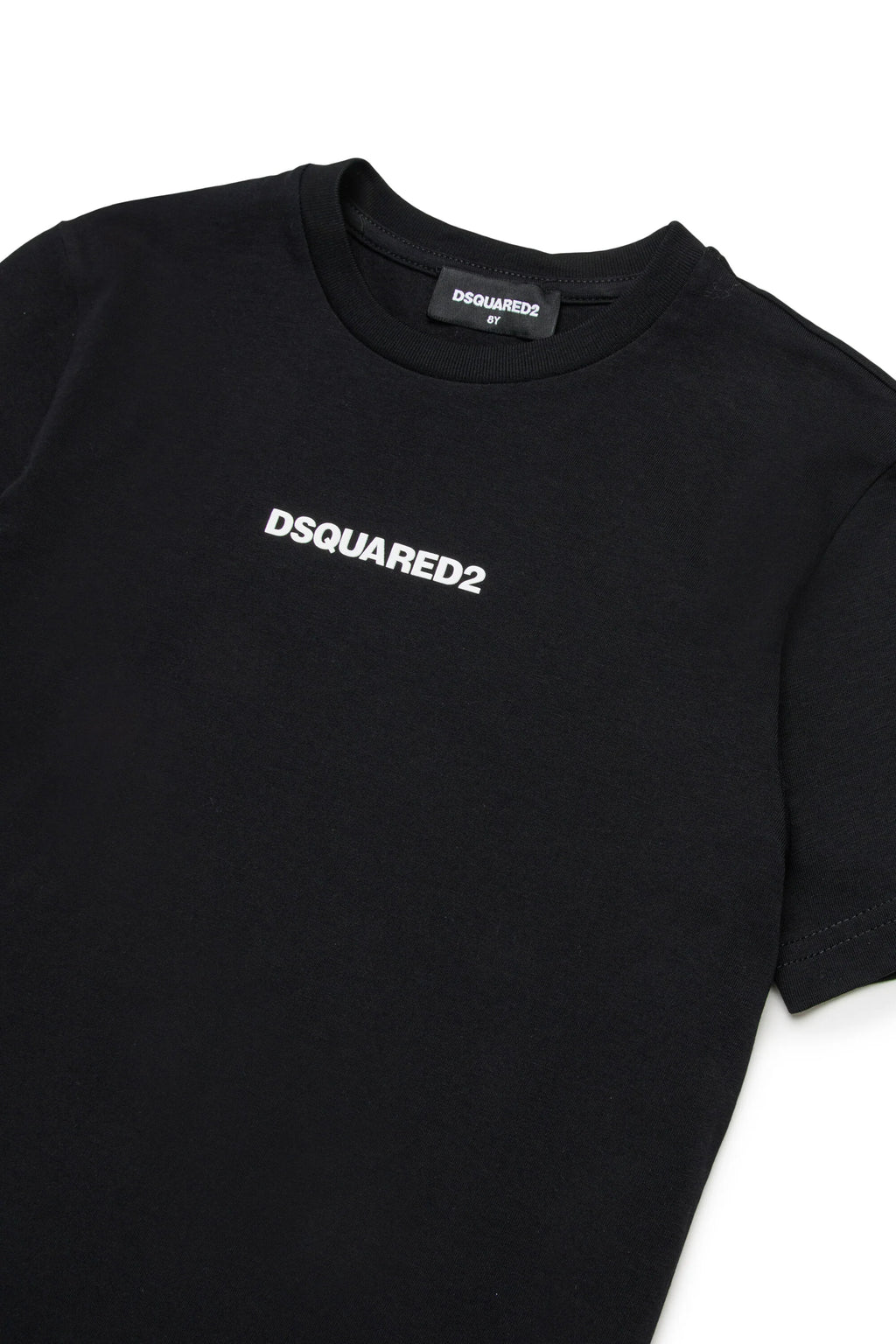 T-shirt con logo effetto gommato