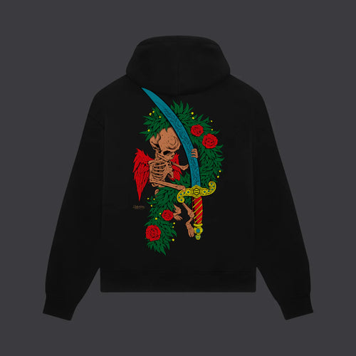 Asso di Spade Hoodie Black