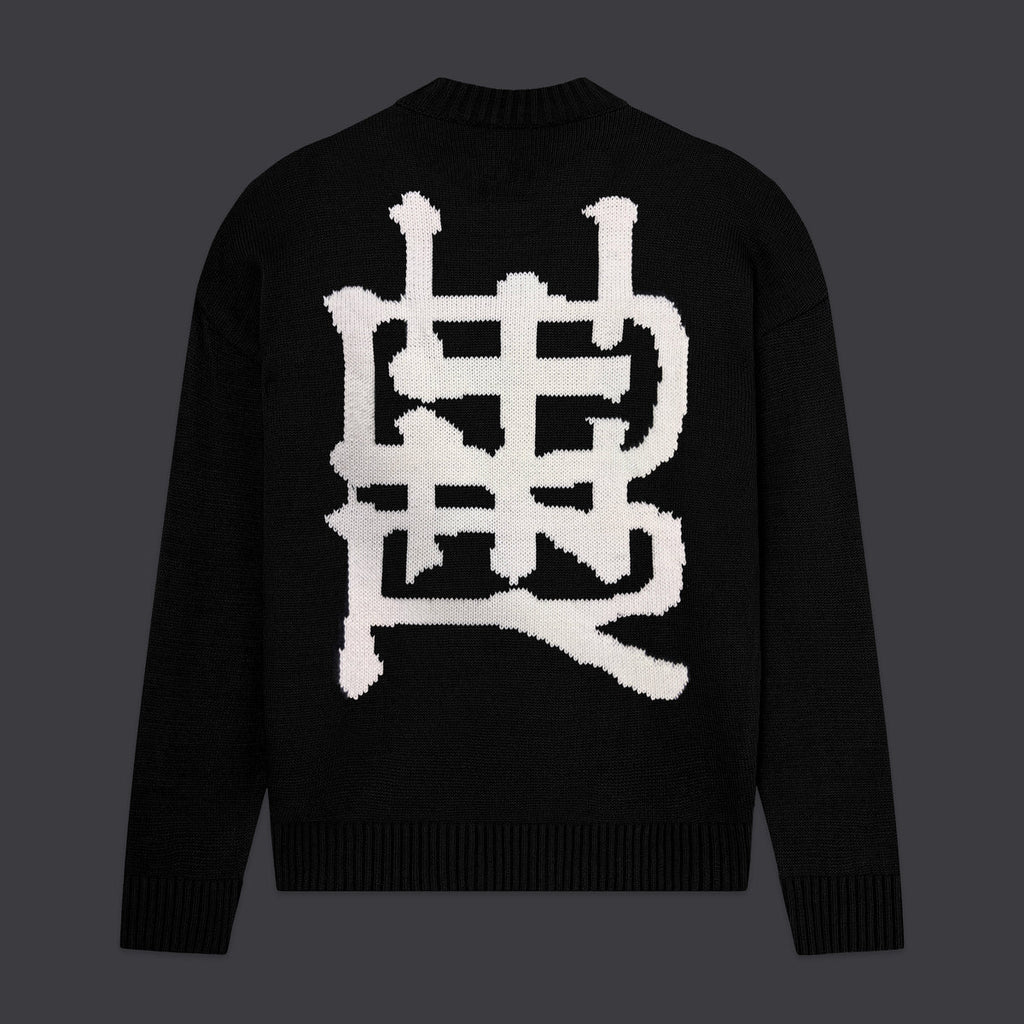 LB Stamp Sweater Black