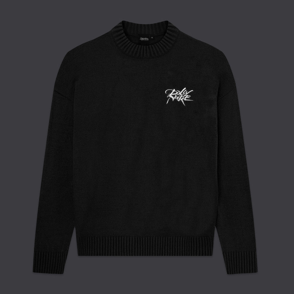 LB Stamp Sweater Black