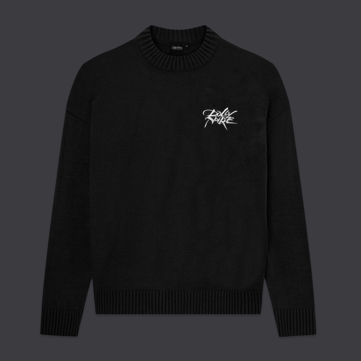 LB Stamp Sweater Black