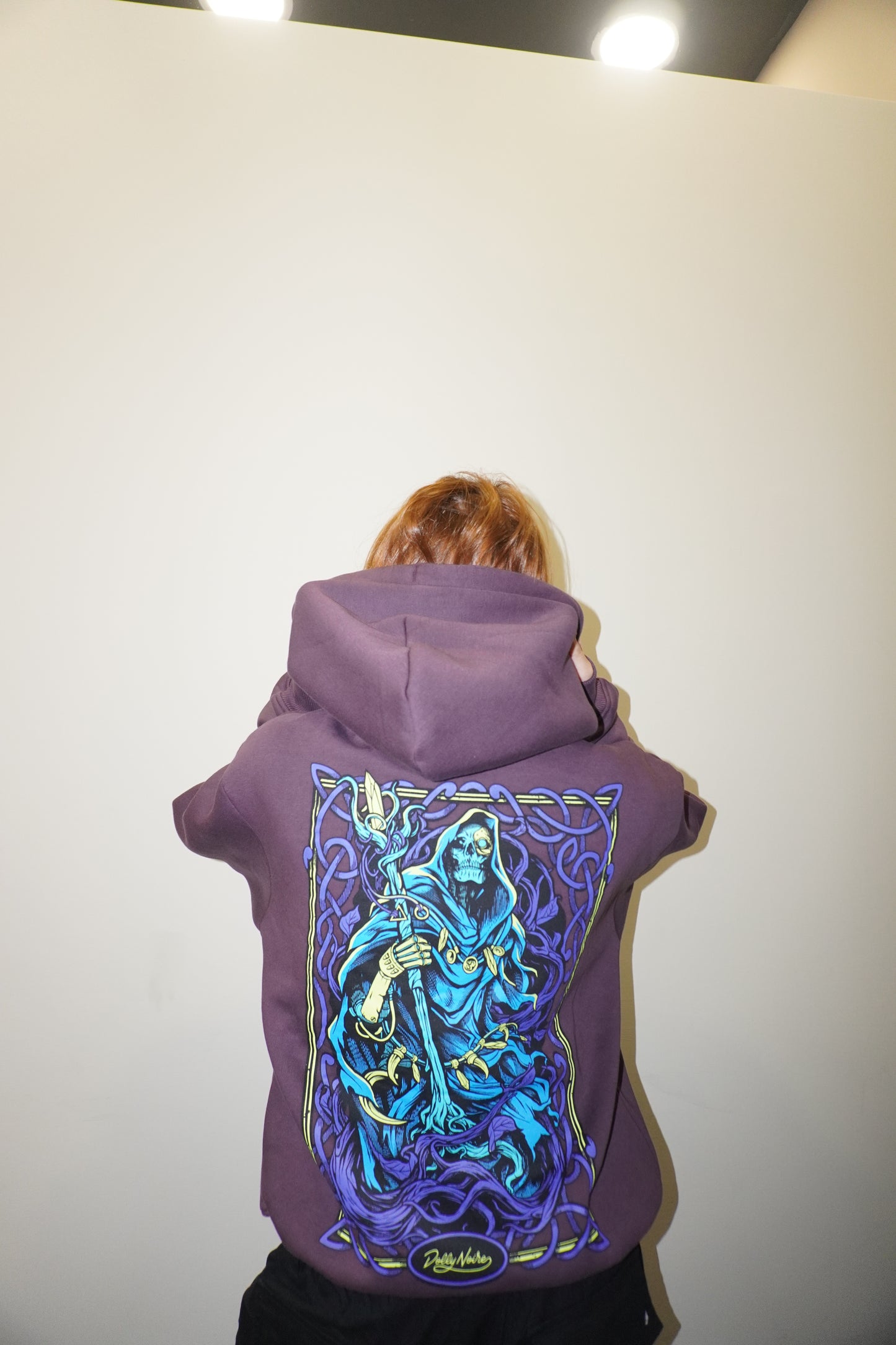 cybar Druid hoodie purple 771