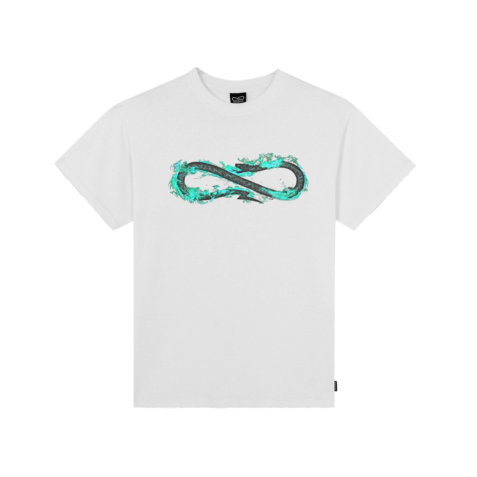PROPAGANDA FIRE TEE WHITE
