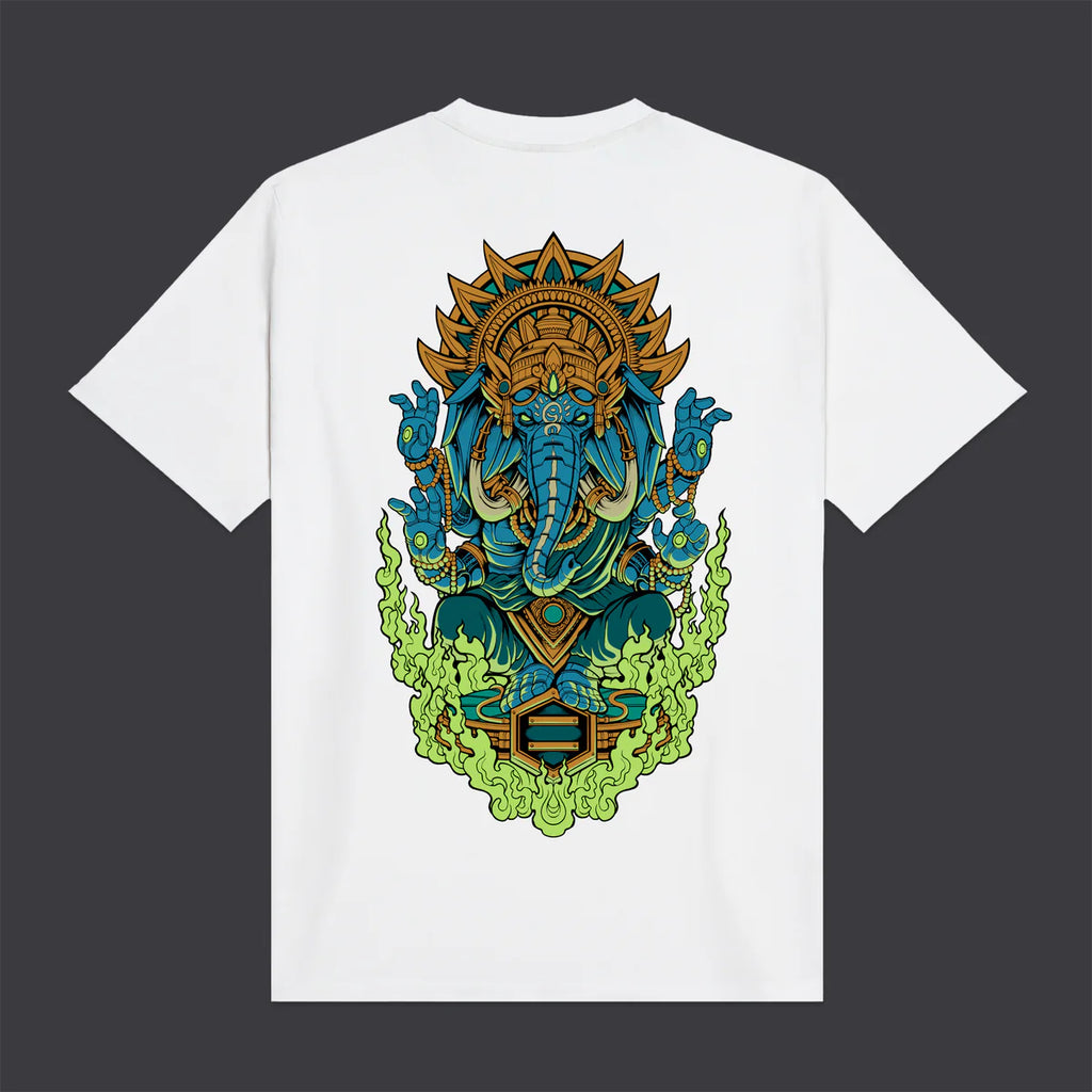 Ganesha Tee White DOLLY NOIRE
