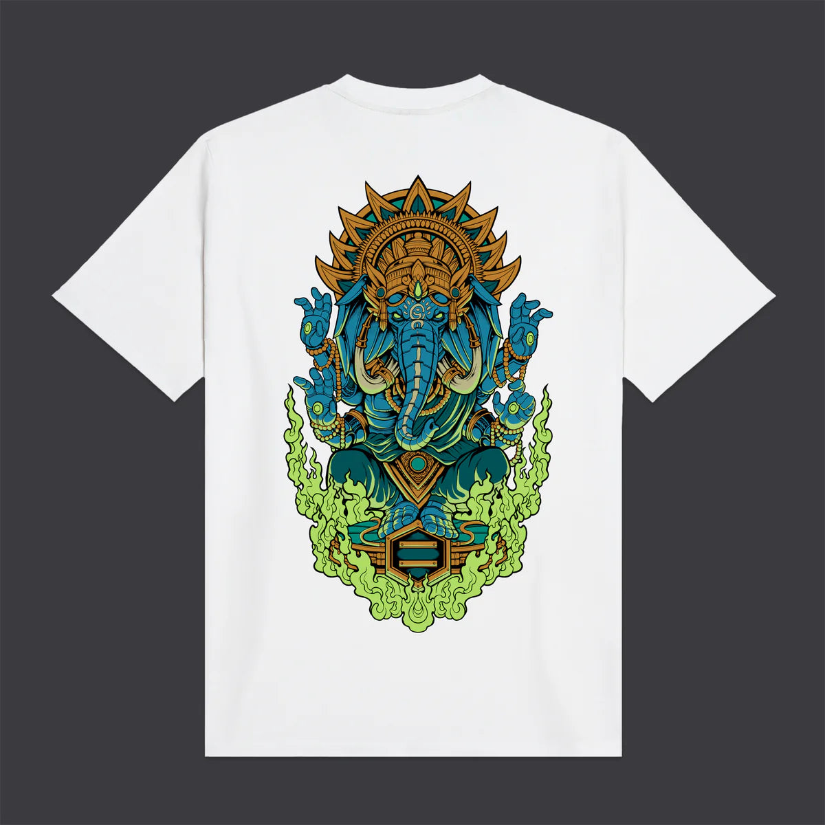 Ganesha Tee White DOLLY NOIRE