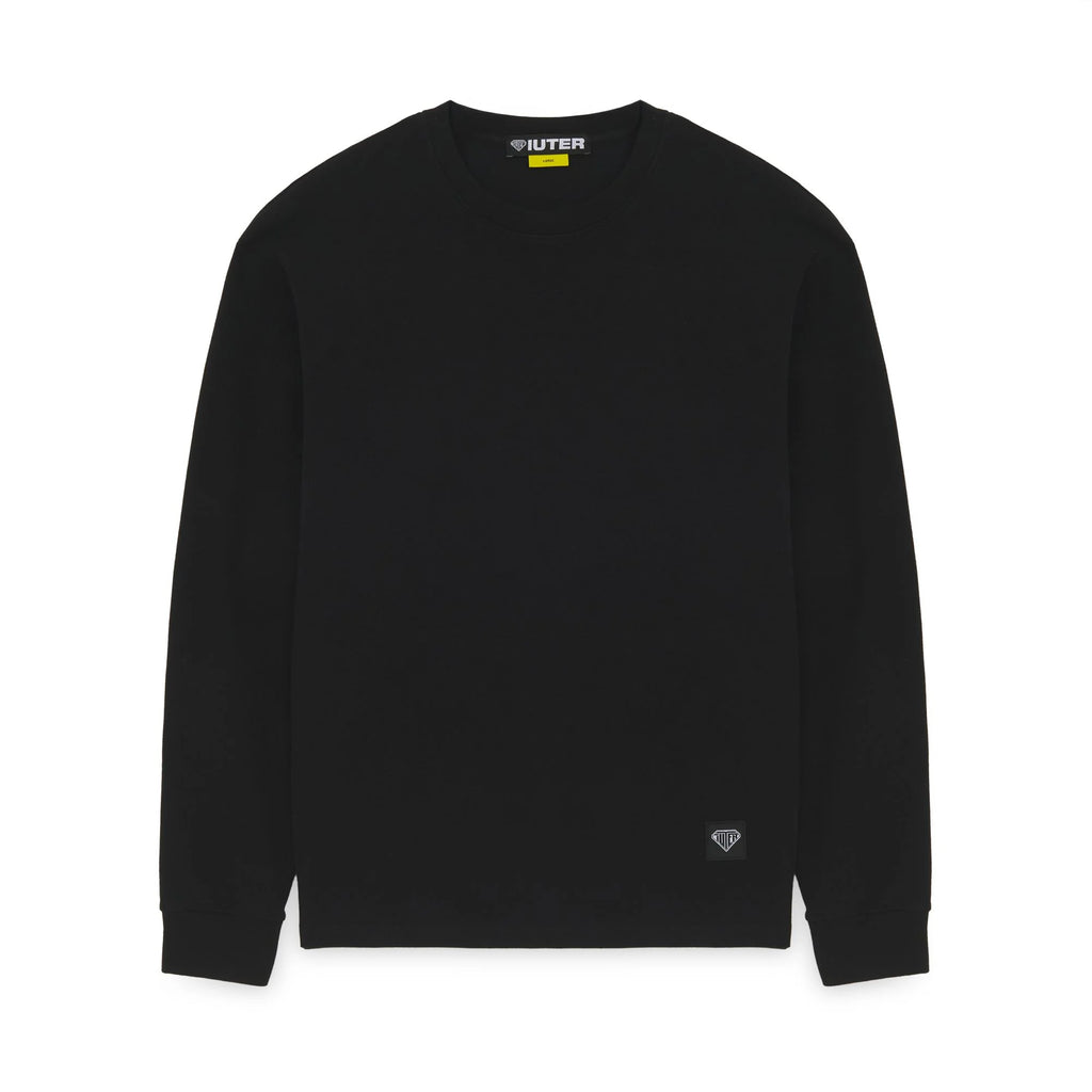 LABEL RIBBED LS TEE