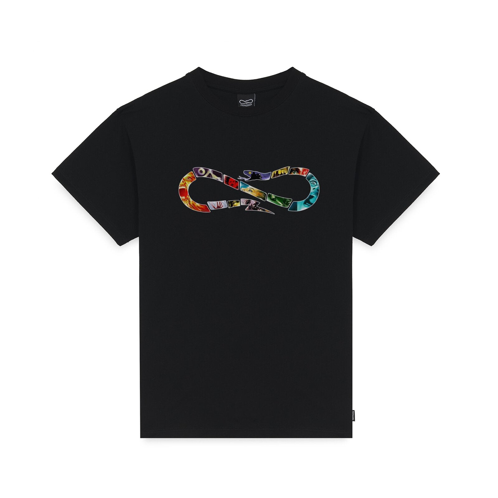PROPAGANDA LOGO VHS TEE BLACK
