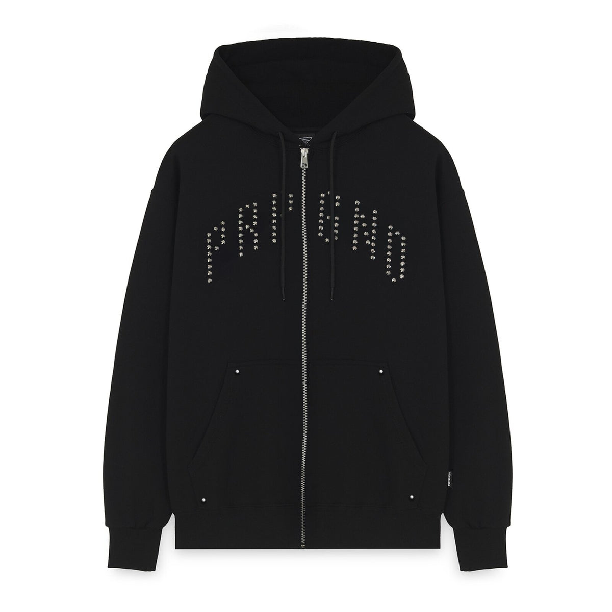 Studded Zip Hoodie