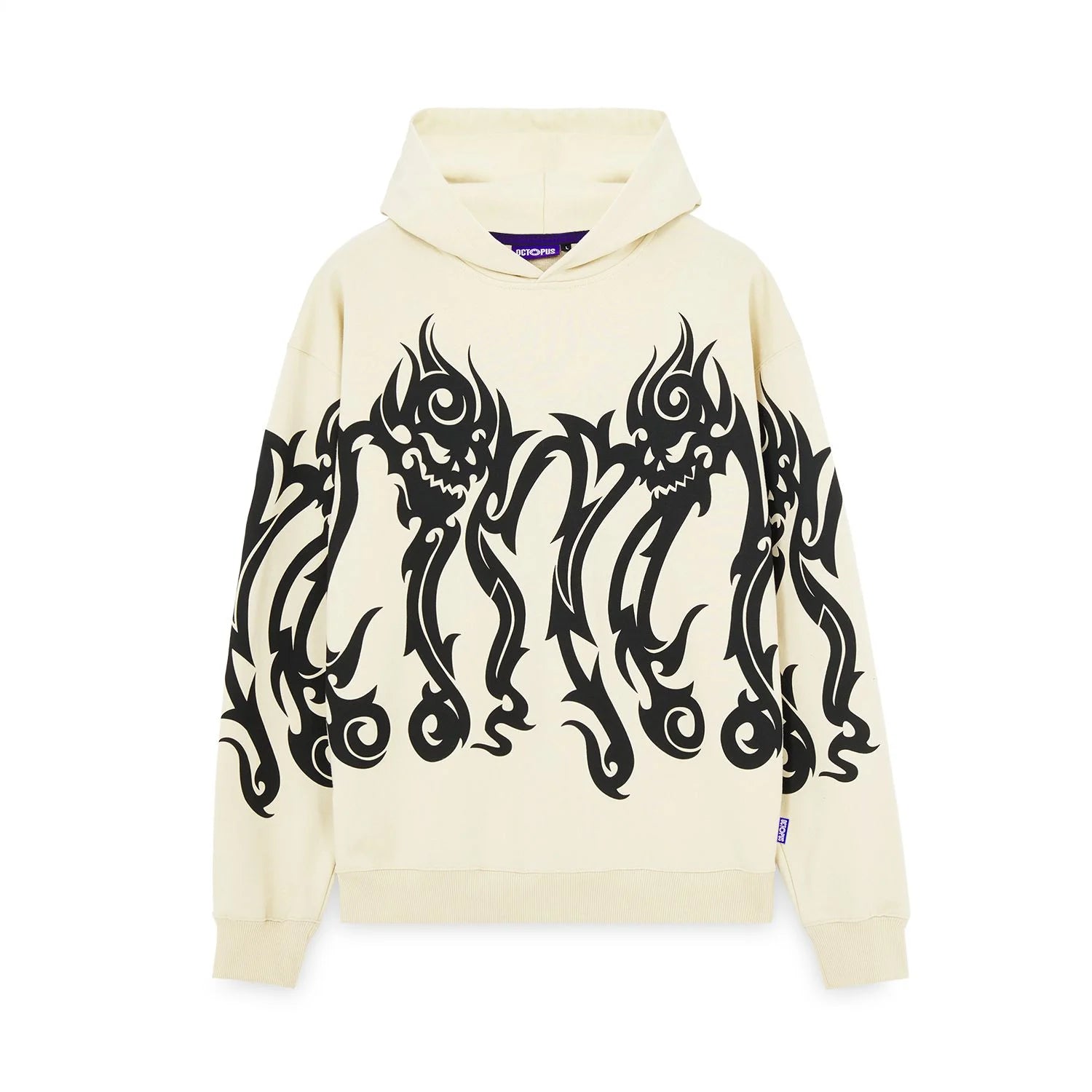 OCTOPUS  Tribal Skull Hoodie