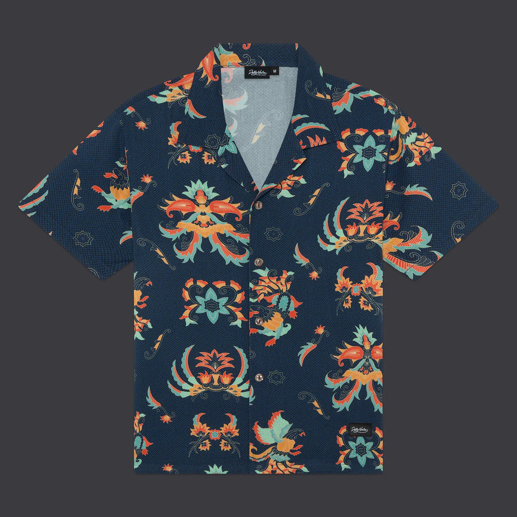 Traditional Batik Bowling Shirt DOLLY NOIRE