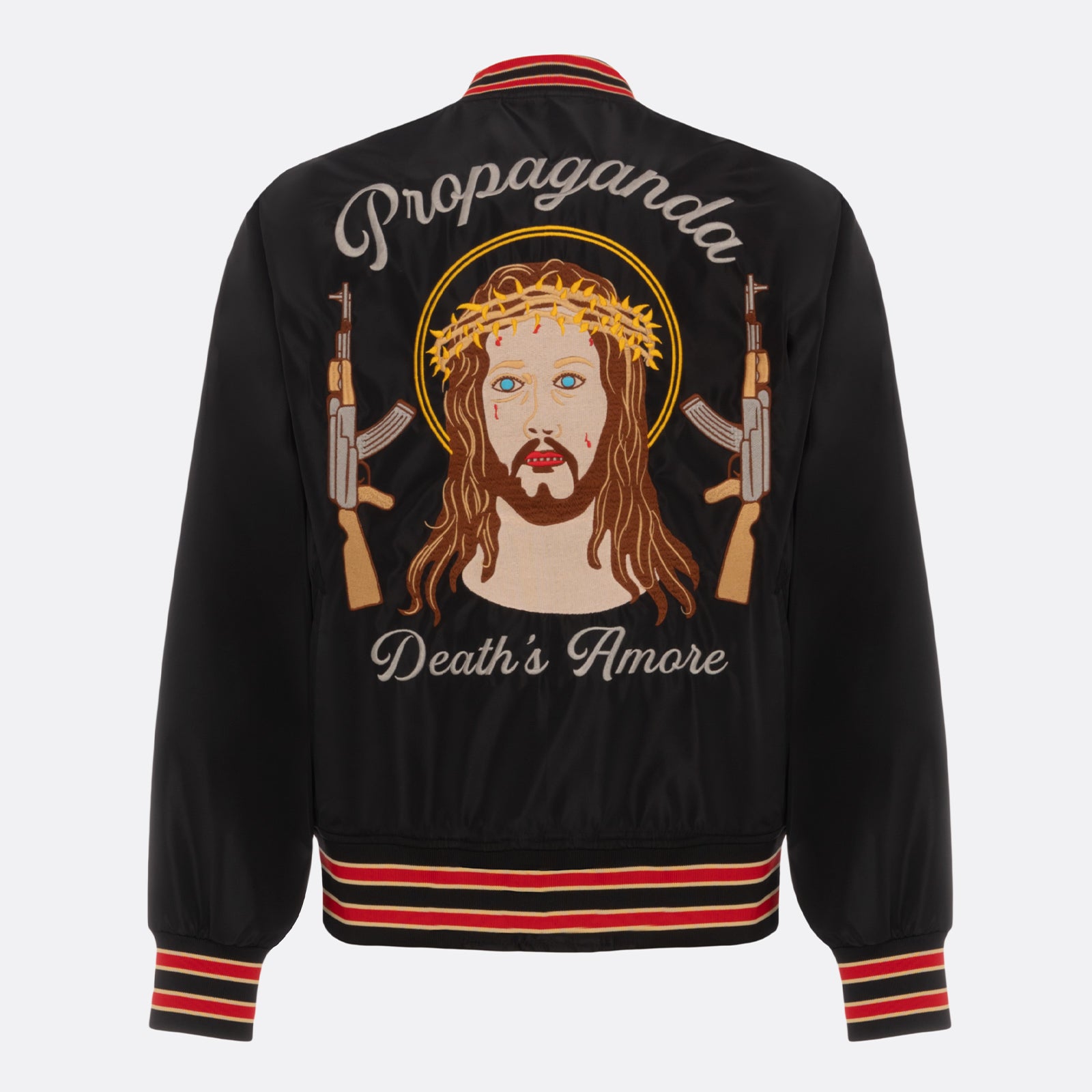PROPAGANDA Matador Varsity Jacket BLACK