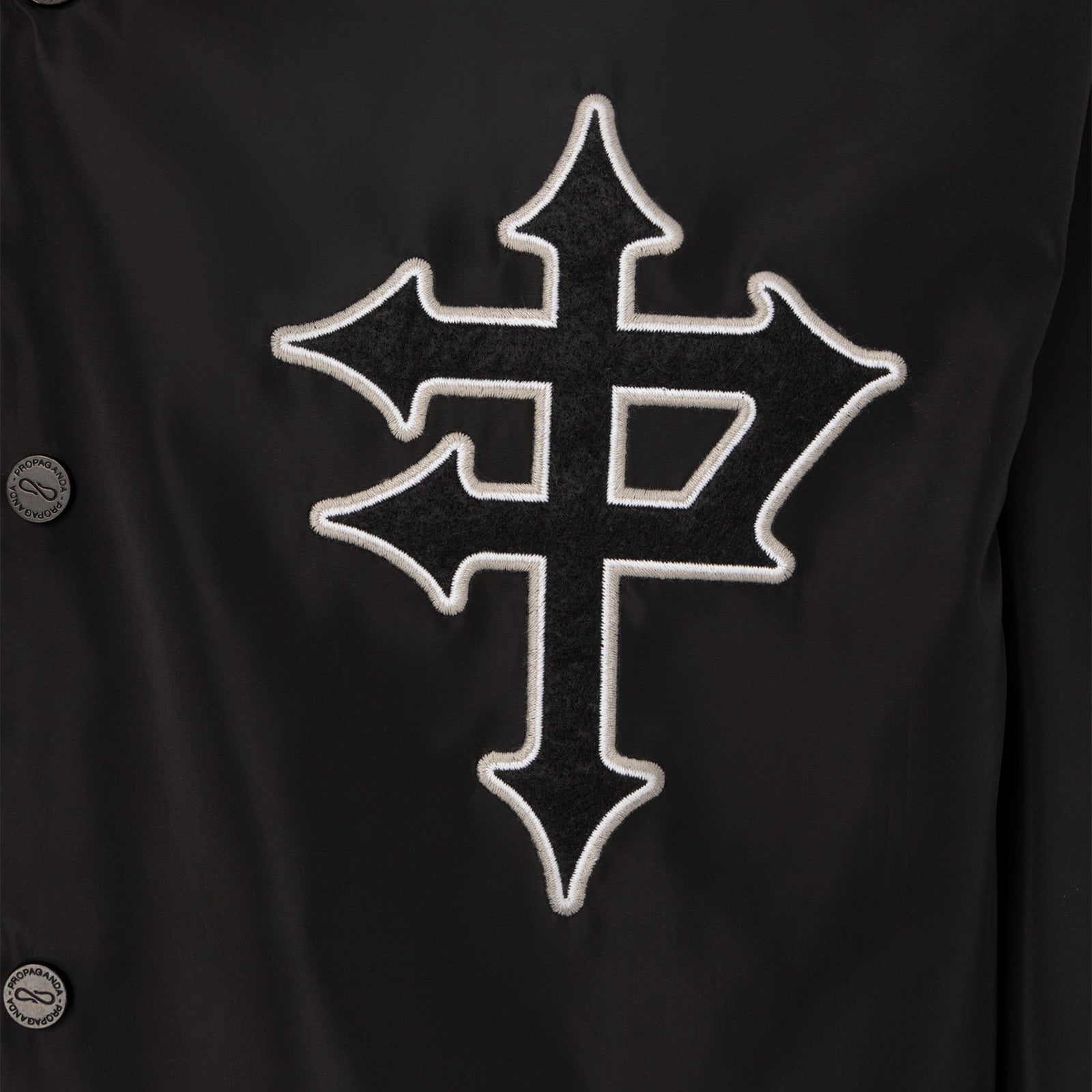 PROPAGANDA Matador Varsity Jacket BLACK
