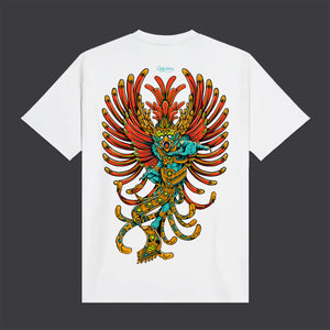 GARUDA TEE WHITE DOLLY NOIRE