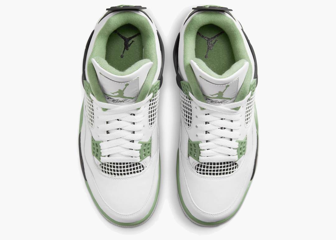 Nike Air Jordan 4 Retro Oil Green Seafoam